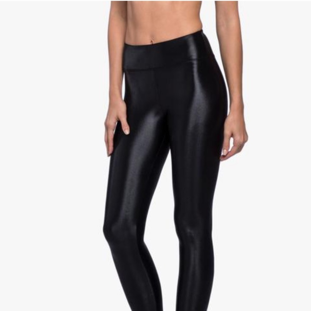 Blackmilk XXSmall Shiny Black Leggings